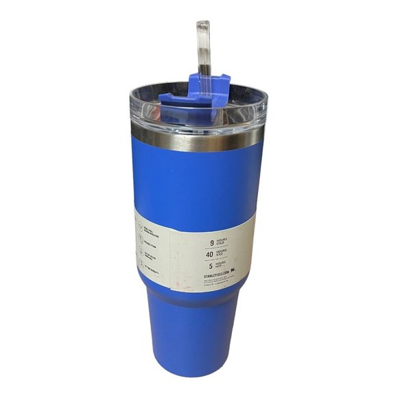 Stanley Tumbler Blue The Quencher PERIWINKLE ENVY 30 Oz Travel LIMITED EDITION - Picture 3 of 7